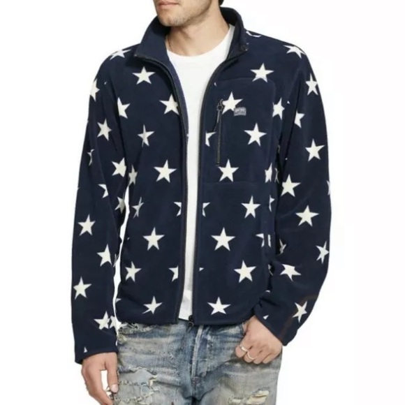 Ralph Lauren DENIM & SUPPLY  Star Jacket (SZ L) - Picture 4 of 6